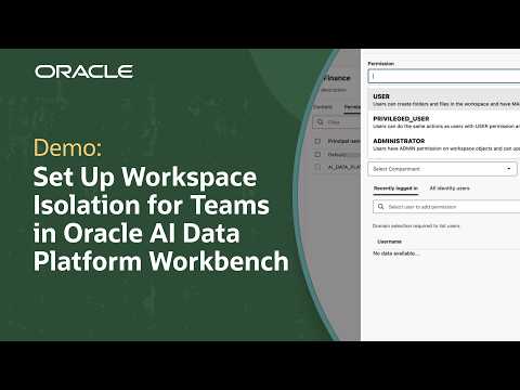 Understanding Workspace Isolation in Oracle AI Data Platform Workbench