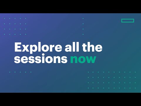 Get the insights you need to move ahead at HPE Discover Las Vegas 2026