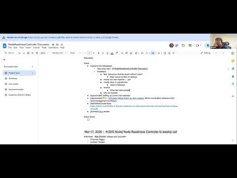 SIG Node Meeting for 2026-04-14