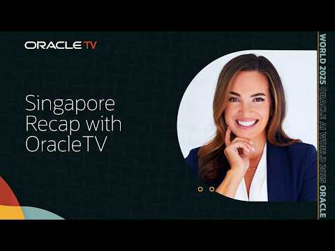 Oracle AI World Tour Singapore 2026: Oracle TV Recap