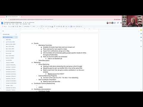 [SIG ContribEx] Biweekly Meeting for 2026-04-15T16:56:37Z.mp4