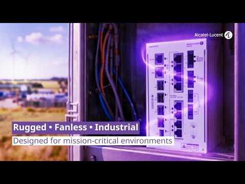 No fans. No limits. OmniSwitch 6575 Industrial Switch