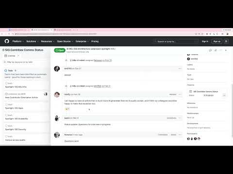 [SIG ContribEx] Weekly Contributor Comms Meeting for 2026-04-17T14:55:58Z.mp4