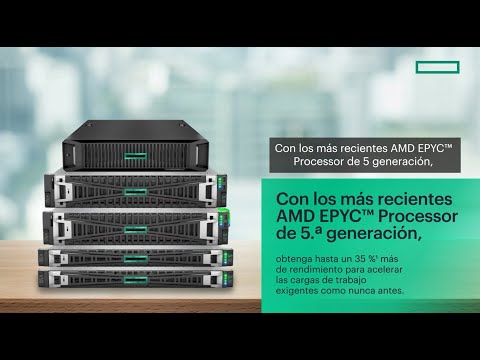 Los Servidores HPE ProLiant Compute con AMD EPYC Processor
