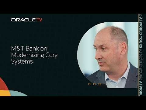 M&T Bank and Oracle: Oracle TV at AI World Tour New York City