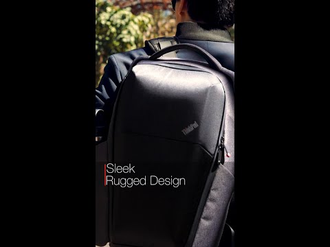 Sleek, Rugged Design | Introducing Lenovo ThinkPad 16-inch Click-Go Backpack (Aura Edition)