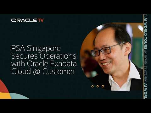 PSA Singapore Manages Ports with AI: Oracle TV at AI World Tour Singapore