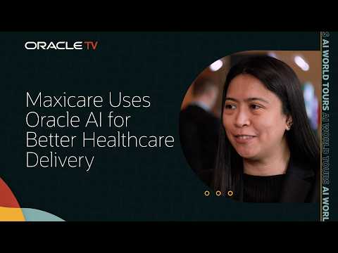 Maxicare Improves Healthcare Delivery with AI: Oracle TV at AI World Tour Singapore