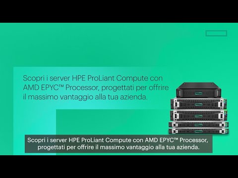 Server HPE ProLiant Compute con AMD EPYC Processor