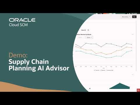 Supply Chain Planning AI Advisor in Oracle SCM: Demo