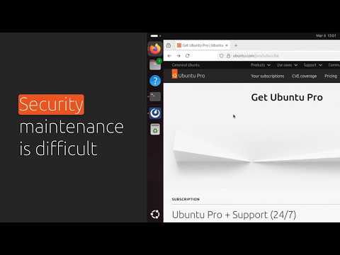 How to enable Expanded Security Maintenance (ESM) with Ubuntu Pro