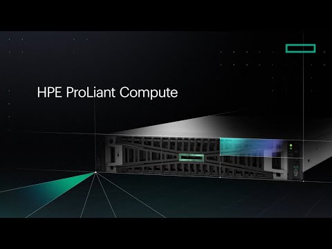 HPE ProLiant Compute overview