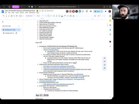 SIG Network Meeting for 2026-04-27