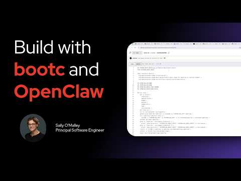 Build an immutable OS image with bootc and OpenClaw