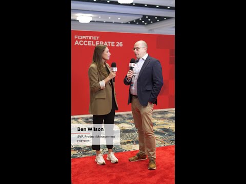 Fortinet’s Ben Wilson at Accelerate 2026 on FortiAIOps | Accelerate26