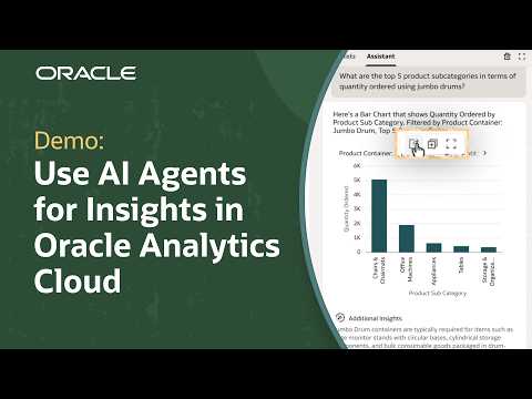 How to Use AI Agents as Consumers in Oracle Analytics Cloud