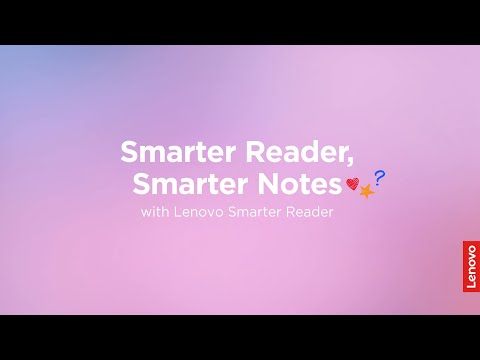 Lenovo Idea Tab Pro Gen 2 – Smarter Reader