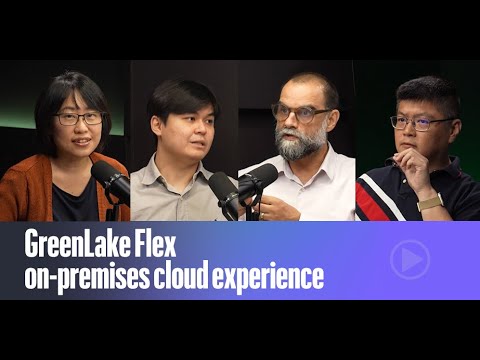 GreenLake Flex on-premises cloud experience