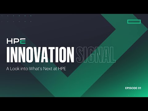 HPE Innovation Signal, Episode 01: The Next Generation of Private Cloud Starts Here