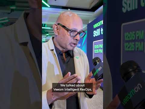 Veeam CEO Anand Eswaran Post-Keynote Recap