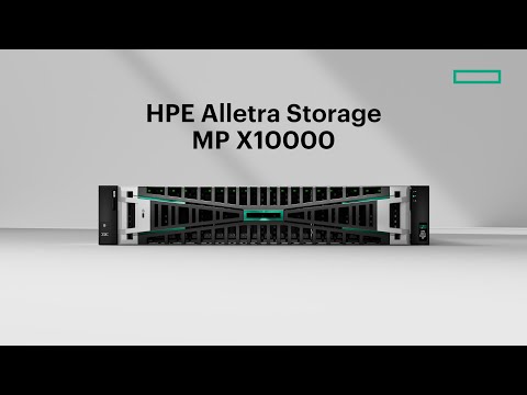 GreenLake – HPE Alletra Storage MP X10000 walkthrough