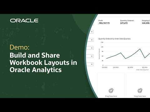 How to Create and Edit Shared Workbook Layouts in Oracle Analytics