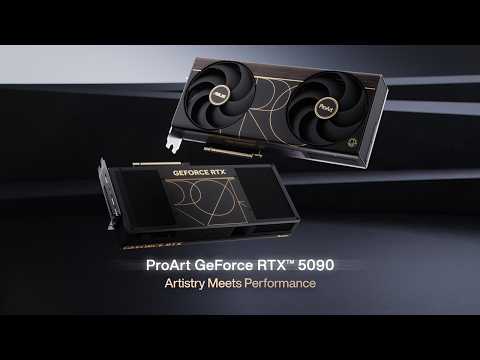 ProArt GeForce RTX 5090 – Artistry Meets Performance