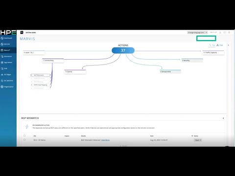 Demo: HPE Data Center Assurance and Network Monitoring