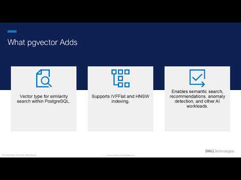 Running PostgreSQL and pgvector on Kubernetes: High-Performance AI Databases with Dell PowerFlex