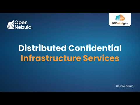 Distributed Confidential Infrastructure Services