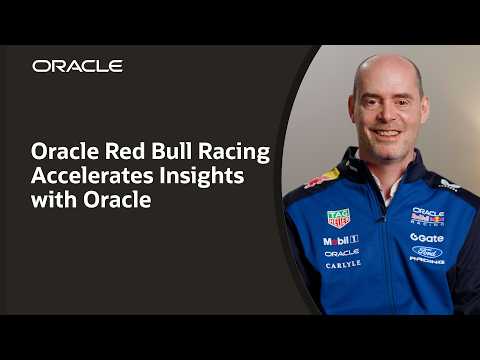 Oracle Red Bull Racing Drives Faster Decisions with Oracle