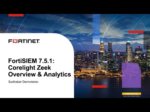FortiSIEM Corelight Dashboard Overview | Products
