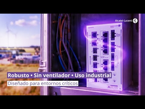Sin ventiladores. Sin límites. Conmutador industrial OmniSwitch 6575