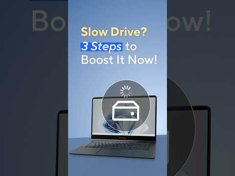Slow Drive? 3 Steps to Boost It Now!