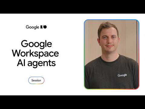 Develop and integrate AI agents with Google Workspace