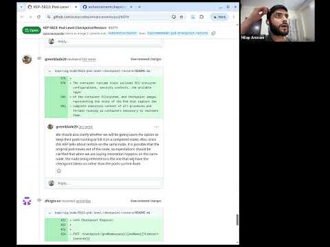 WG Checkpoint Restore Meeting for 2026-05-21