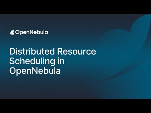 Distributed Resource Scheduling in OpenNebula