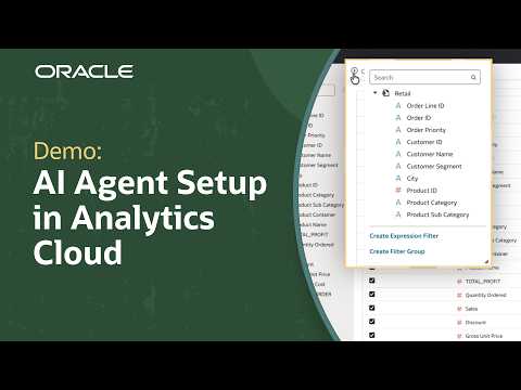 How to Create AI Agents as Authors in Oracle Analytics Cloud