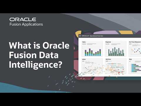 What is Oracle Fusion Data Intelligence?