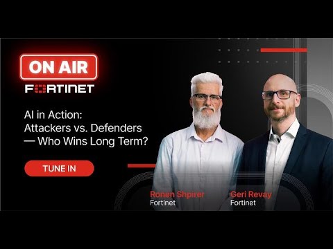 AI in Action: Attackers vs. Defenders — Who Wins Long Term? | Fortinet ON AIR S2EP03