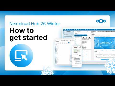 Getting started with Nextcloud 🏁 From one-click signup to private enterprise cloud