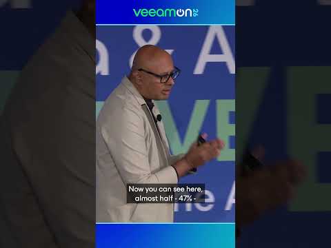 “The new failure isn’t just a breach; it’s actually a wrong decision.” | VeeamON Online