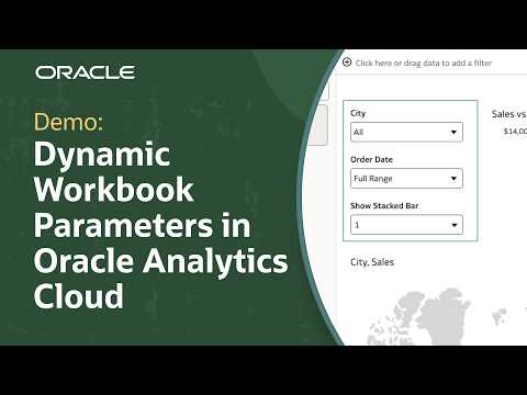 How to Define and Interact with Parameters in Oracle Analytics Cloud