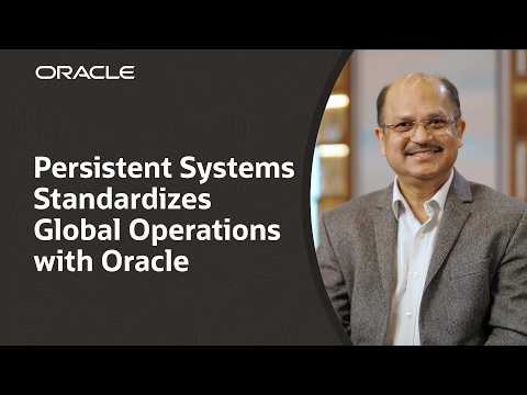 Persistent Systems: Uniting Global Operations with Oracle Fusion Cloud Applications