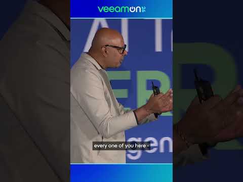 “When intelligence becomes a utility, trust becomes the grid.” | VeeamON Online