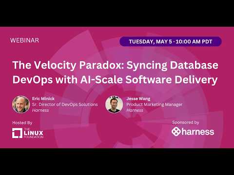 LF Live Webinar: The Velocity Paradox: Syncing Database DevOps with AI-Scale Software Delivery