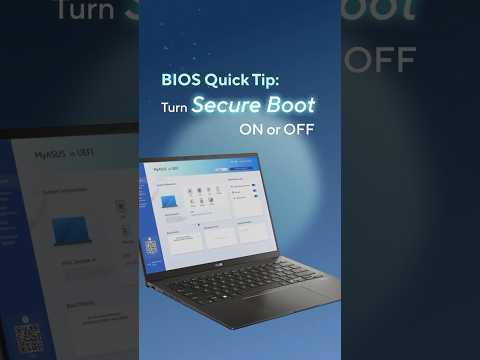 BIOS Quick Tip: Turn Secure Boot On or Off