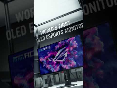 The WW 1st OLED esports display is dropping at #ROGComputex 2026.