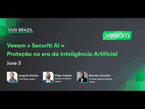 Veeam + Securiti AI = Proteção na era da Inteligência Artificial