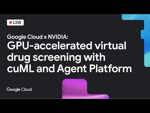 GPU-accelerated virtual drug screening with cuML and Agent Platform